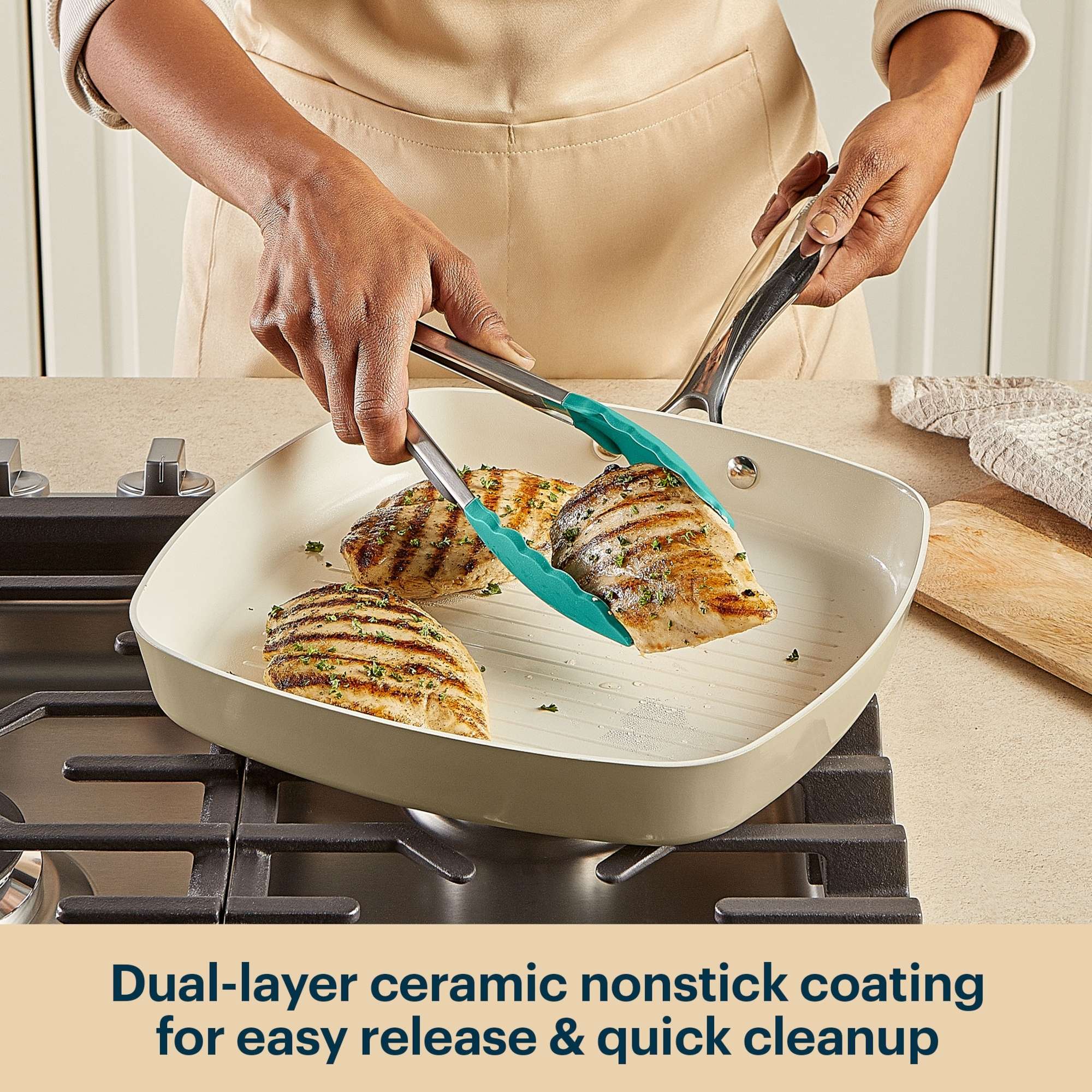 12-pyrex-ceramic-cookware-11.3-in-grill-pan-3.jpg Pyrex® Ceramic Cookware 11.3-in Grill Pan