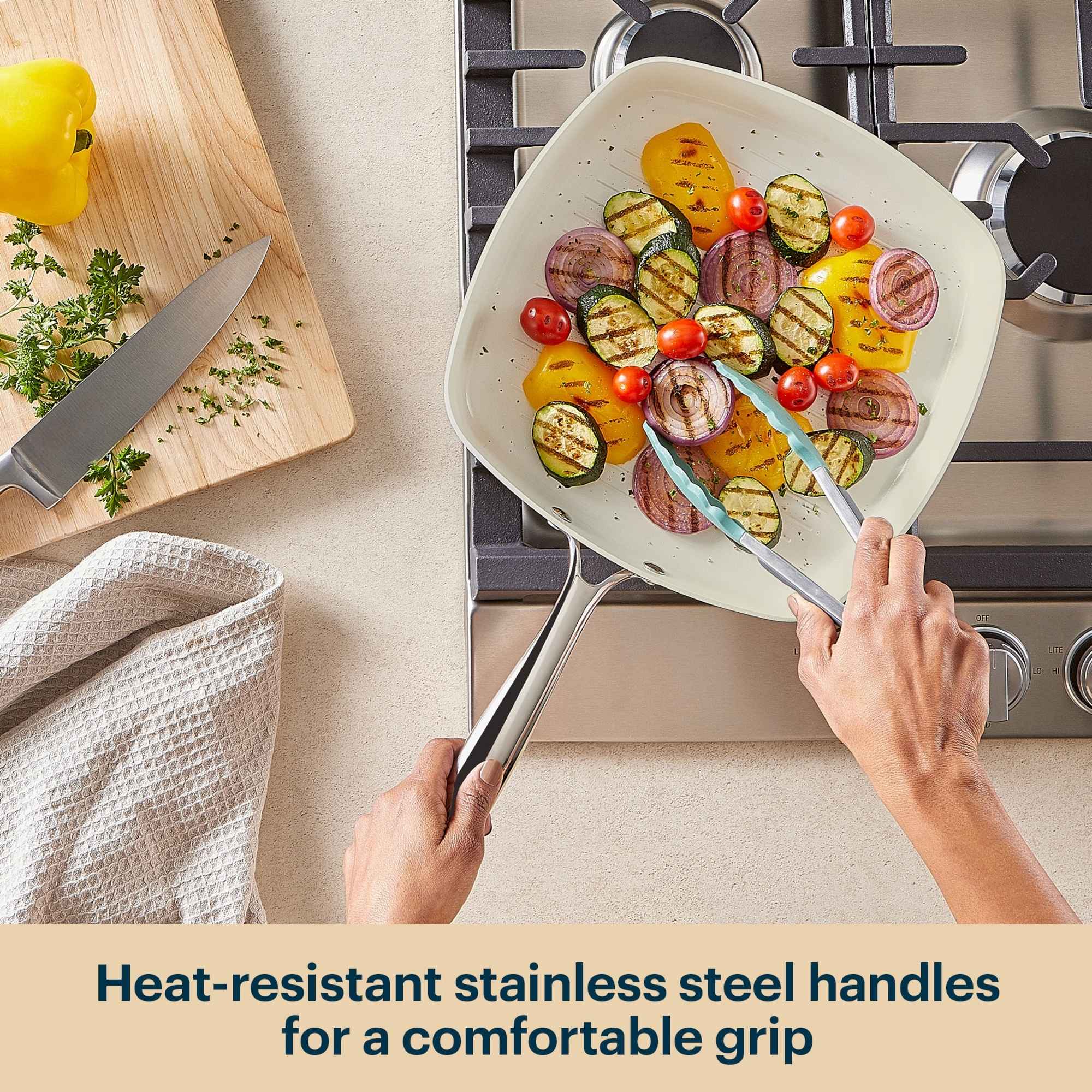 12-pyrex-ceramic-cookware-11.3-in-grill-pan-4.jpg Pyrex® Ceramic Cookware 11.3-in Grill Pan