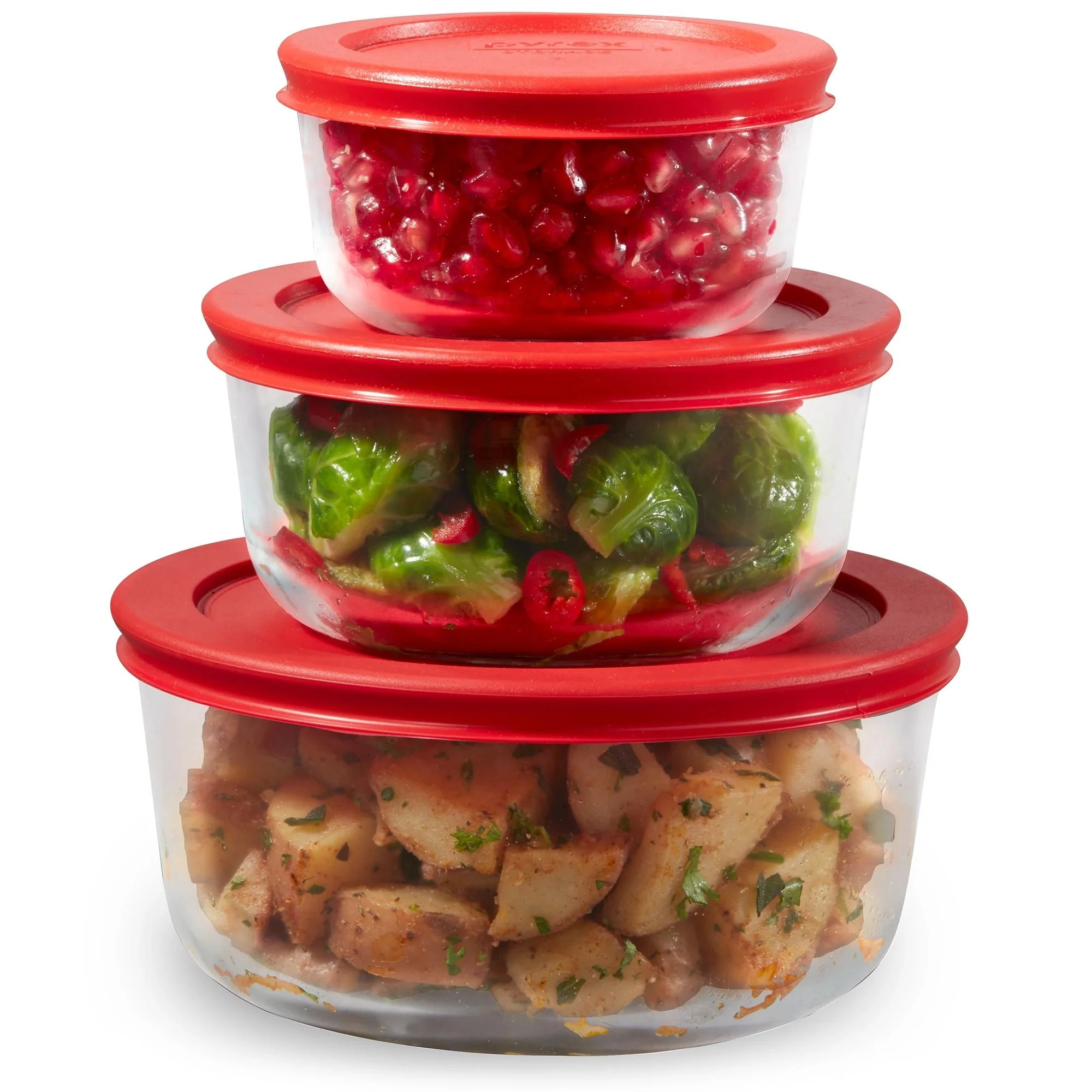 151-pyrex-simply-store-6-piece-round-glass-storage-set-with-red-lids-1.webp Pyrex® Simply Store® 6-piece Round Glass Storage Set with Red Lids