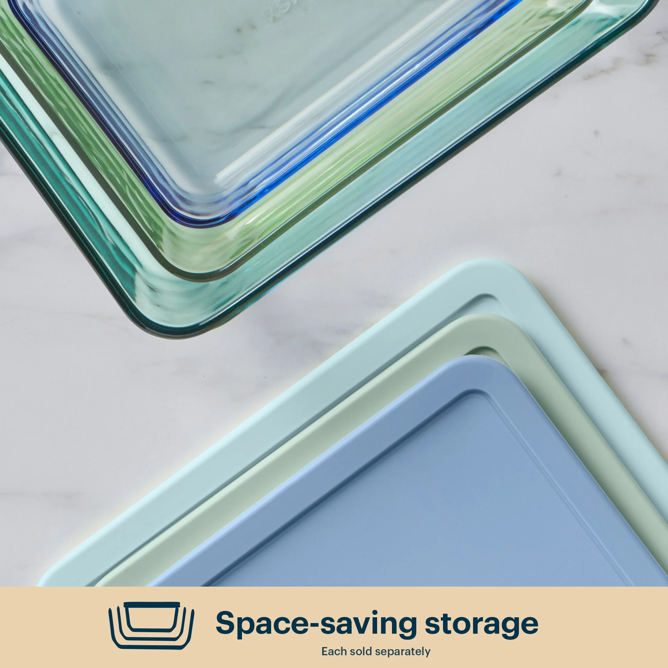 170-pyrex-simply-store-tinted-glass-3-cup-rectangle-storage-containers-4-pc-set-mixed-colors-5.webp Pyrex® Simply Store® Tinted Glass 3-cup Rectangle Storage Containers, 4-pc Set, Mixed Colors