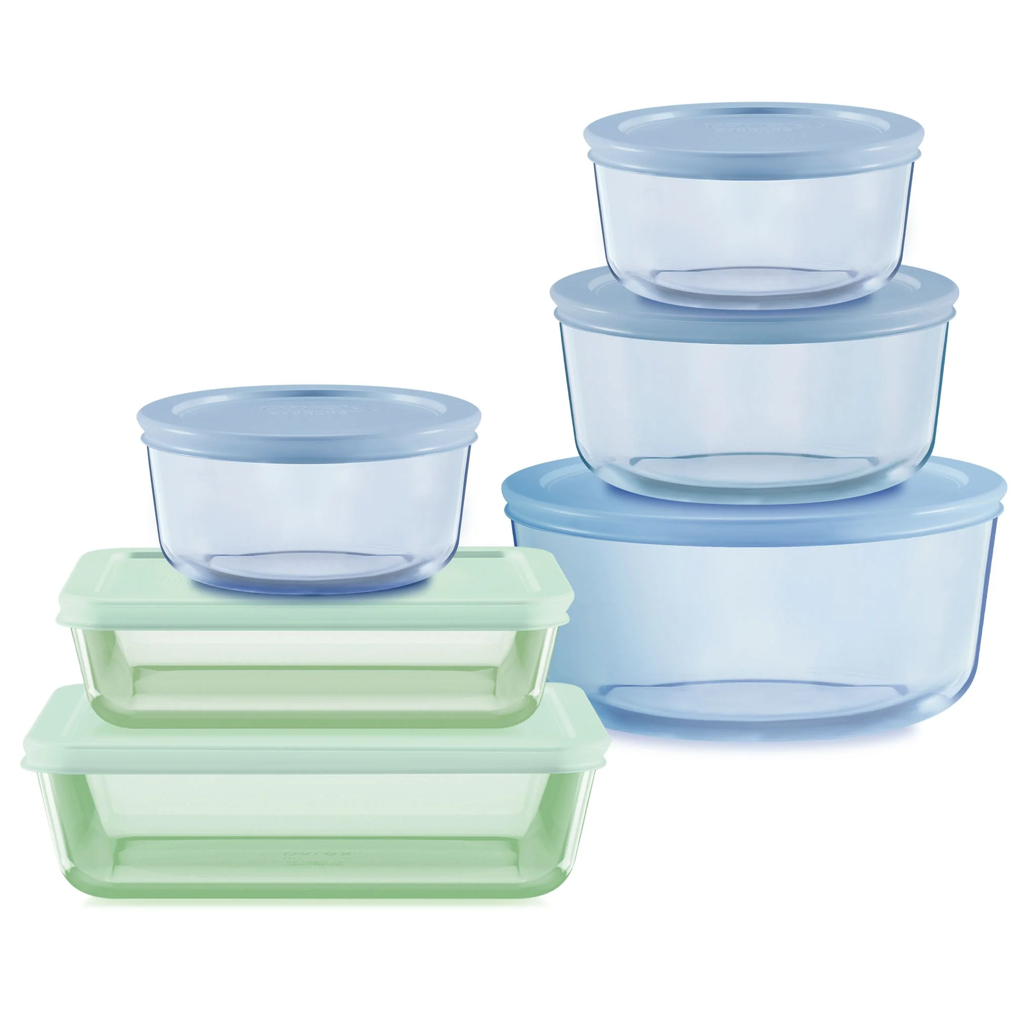 174-pyrex-simply-store-tinted-12-piece-storage-set-with-plastic-lids-green-and-blue-1.webp Pyrex® Simply Store® Tinted 12-piece Storage Set with Plastic Lids, Green and Blue