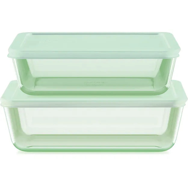 175-pyrex-simply-store-tinted-4-piece-rectangle-storage-set-with-green-plastic-lids-1.jpg Pyrex® Simply Store® Tinted 4-piece Rectangle Storage Set with Green Plastic Lids