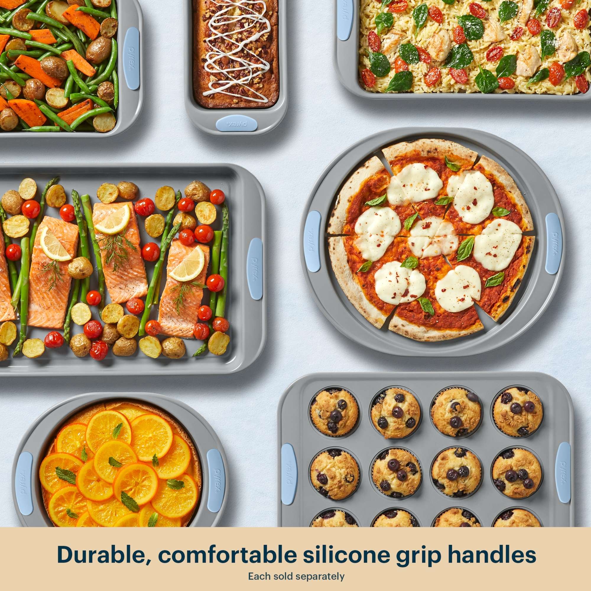 19-pyrex-metal-bakeware-8-piece-set-in-cerulean-5.jpg Pyrex® Metal Bakeware 8-Piece Set in Cerulean