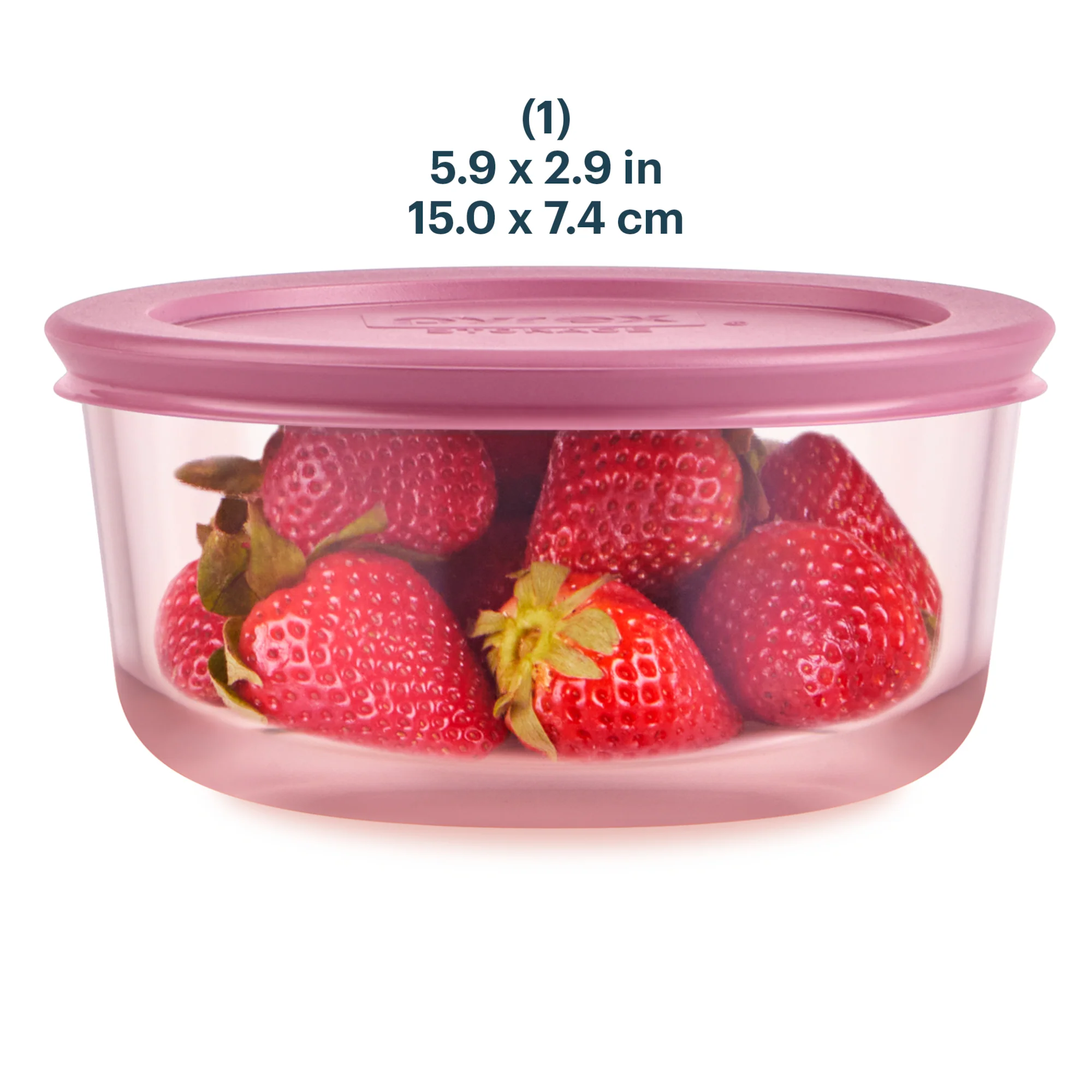 191-pyrex-simply-store-tinted-glass-4-cup-round-storage-container-with-lid-pink-2.webp Pyrex® Simply Store® Tinted Glass 4-cup Round Storage Container with Lid, Pink