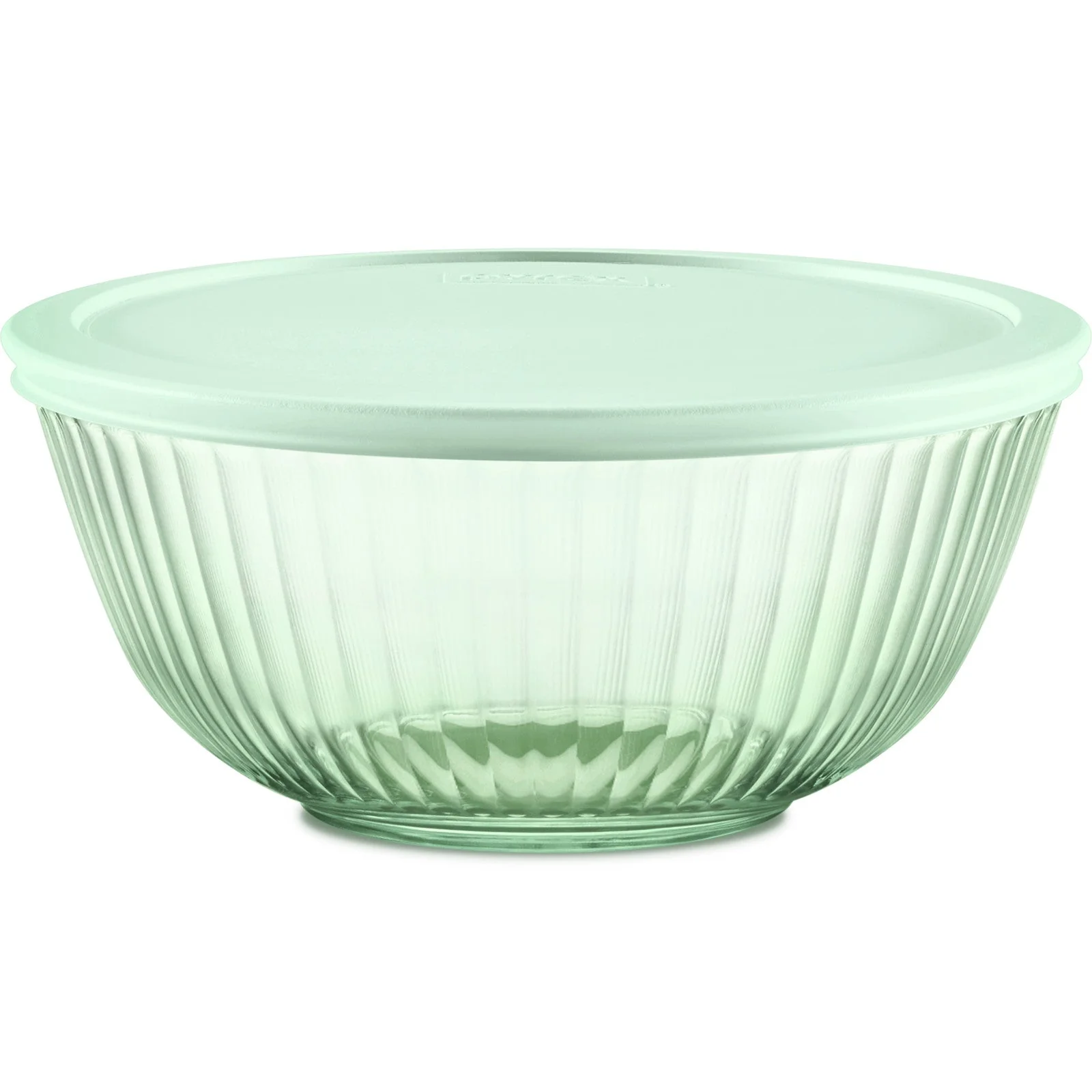Pyrex® Colors Sculpted Tinted 2.3-quart Mixing Bowl with Lid, Green