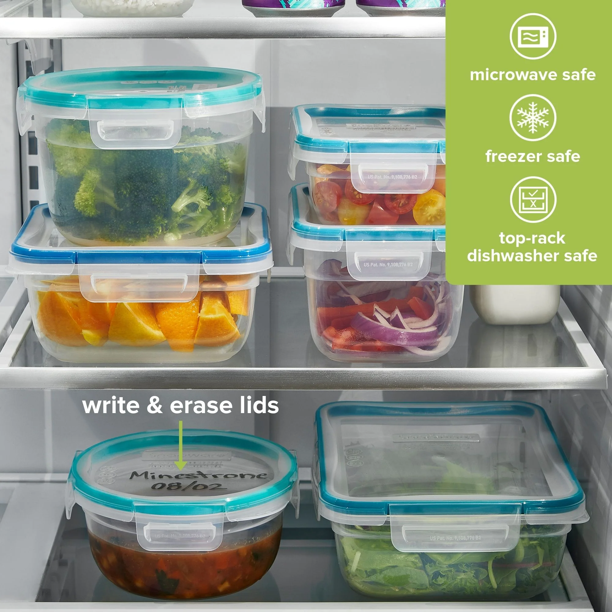 242-snapware-total-solution-8.5-cup-rectangular-plastic-containers-4-pc-set-with-lids-4.webp Snapware® Total Solution® 8.5-cup Rectangular Plastic Containers 4-pc Set with Lids