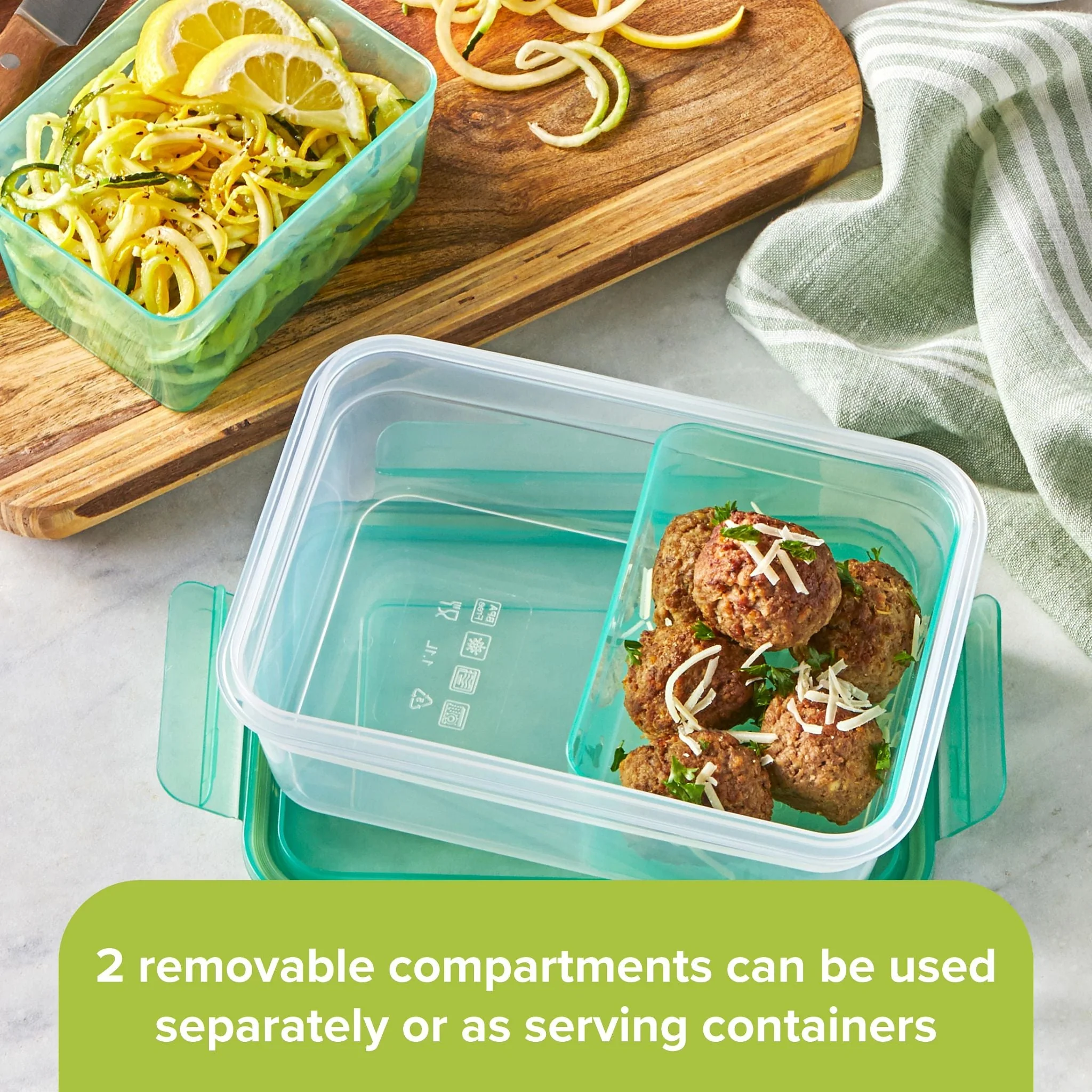 244-snapware-meal-prep-divided-4.6-cup-rectangle-storage-container-2-section-2.webp Snapware® Meal Prep Divided: 4.6-cup Rectangle Storage Container, 2-Section