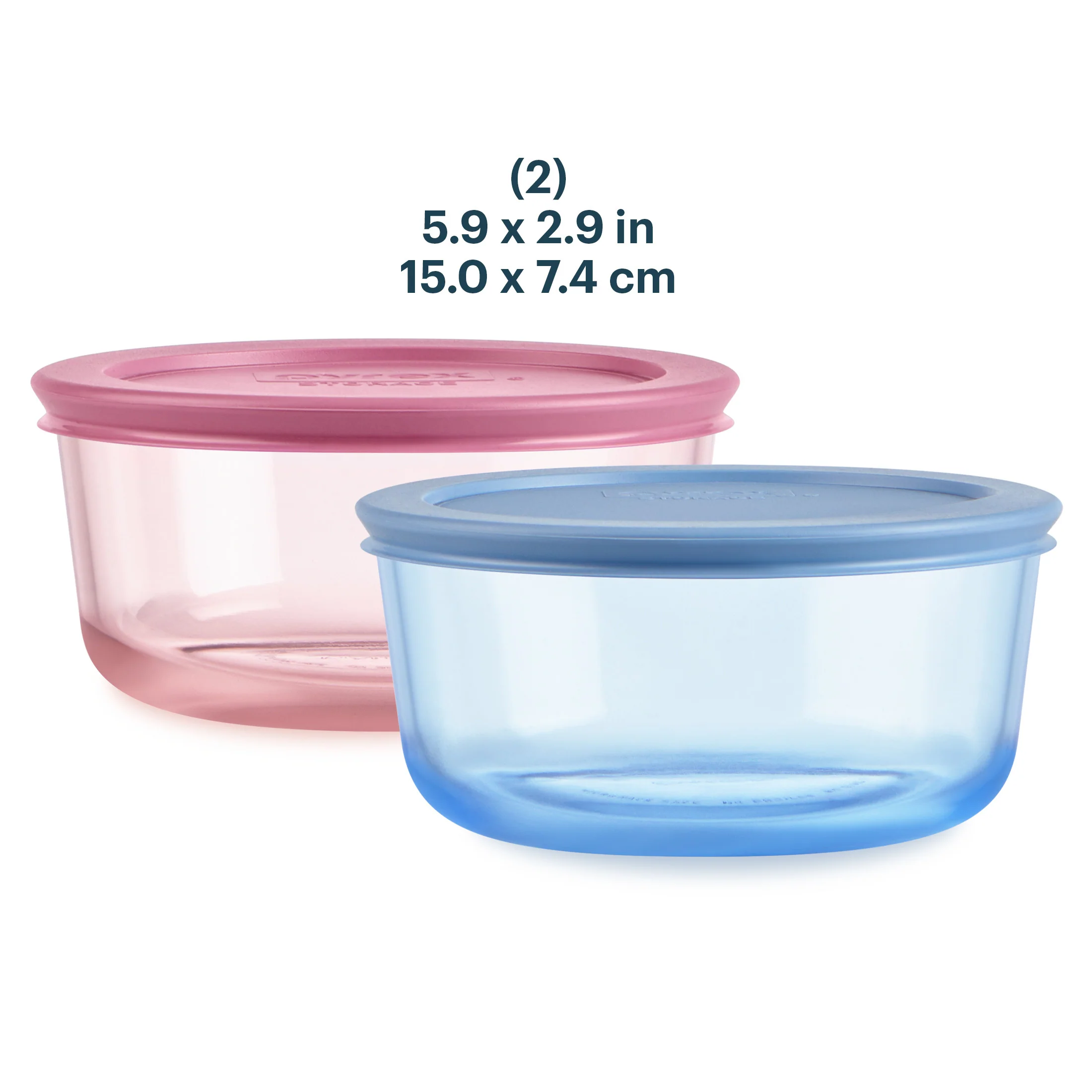 250-pyrex-simply-store-tinted-glass-4-cup-round-storage-containers-4-pc-set-mixed-colors-3.webp Pyrex® Simply Store® Tinted Glass 4-cup Round Storage Containers, 4-pc Set, Mixed Colors
