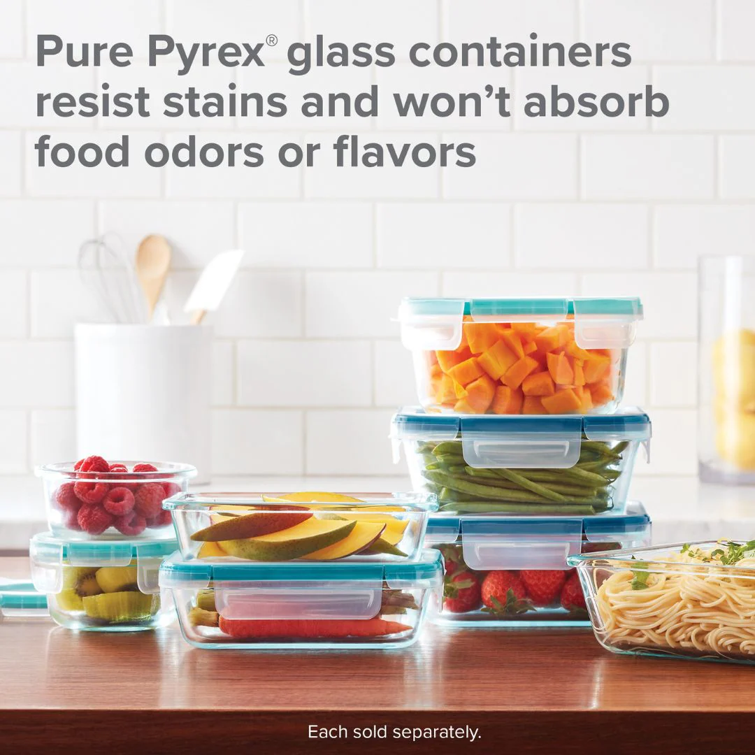 259-snapware-total-solution-pyrex-glass-4-cup-square-food-storage-with-plastic-lid-4.webp Snapware® Total Solution® Pyrex® Glass 4-cup Square Food Storage with Plastic Lid