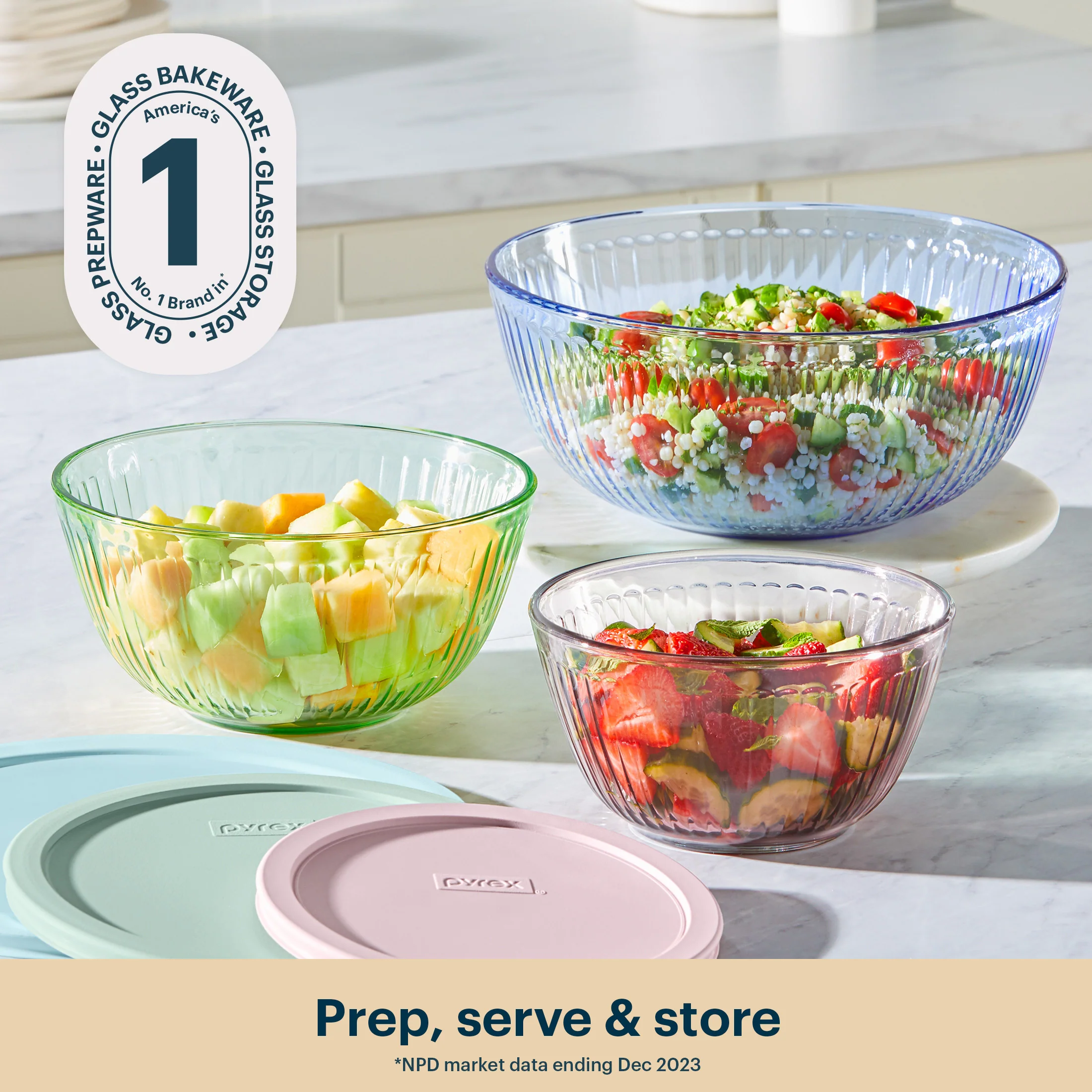 26-pyrex-sculpted-tinted-glass-mixing-bowls-with-lids-6-pc-set-mixed-colors-2.webp Pyrex® Sculpted Tinted Glass Mixing Bowls with Lids, 6-pc Set, Mixed Colors