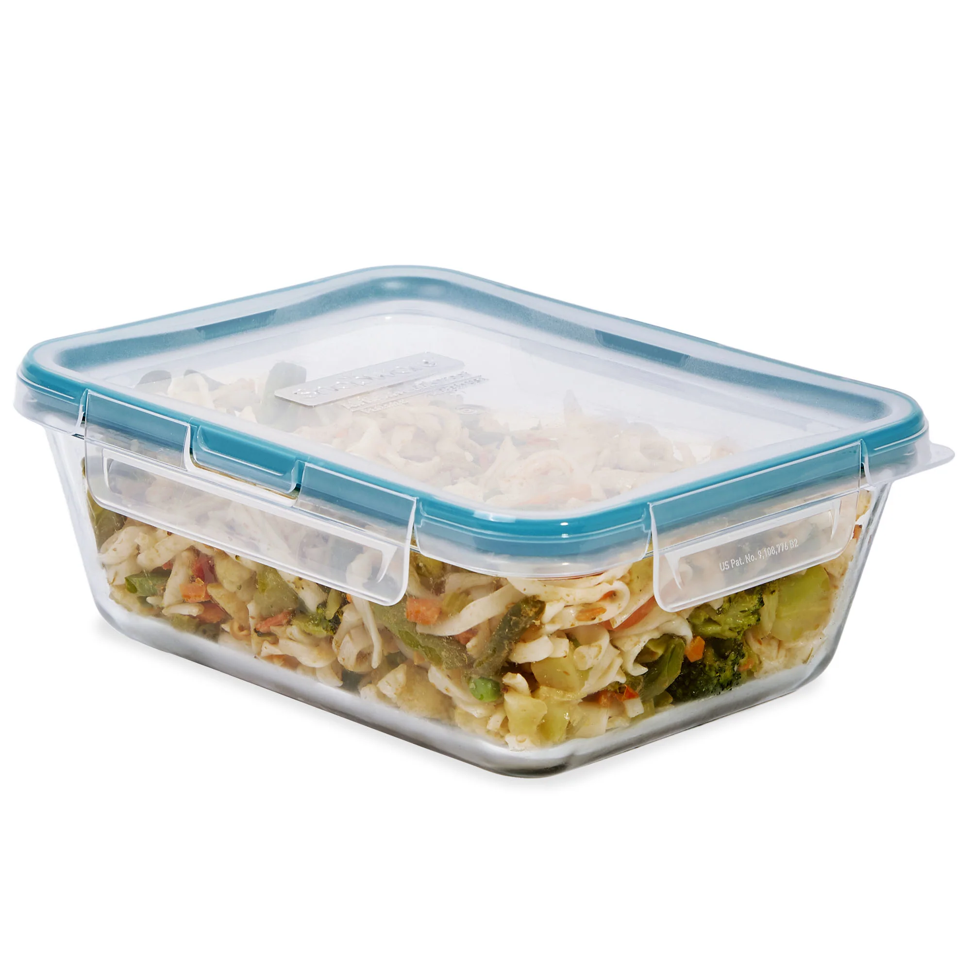 264-snapware-total-solution-pyrex-glass-8-cup-rectangle-food-storage-with-plastic-lid-2.webp Snapware® Total Solution® Pyrex® Glass 8-cup Rectangle Food Storage with Plastic Lid