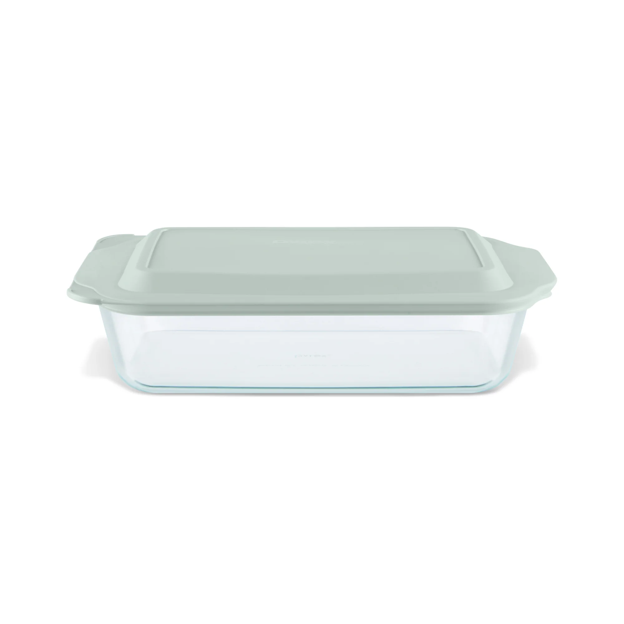 56-pyrex-deep-9-x-13-rectangular-glass-baking-dish-with-sage-green-lid-1.webp Pyrex® Deep 9 x 13" Rectangular Glass Baking Dish with Sage Green Lid