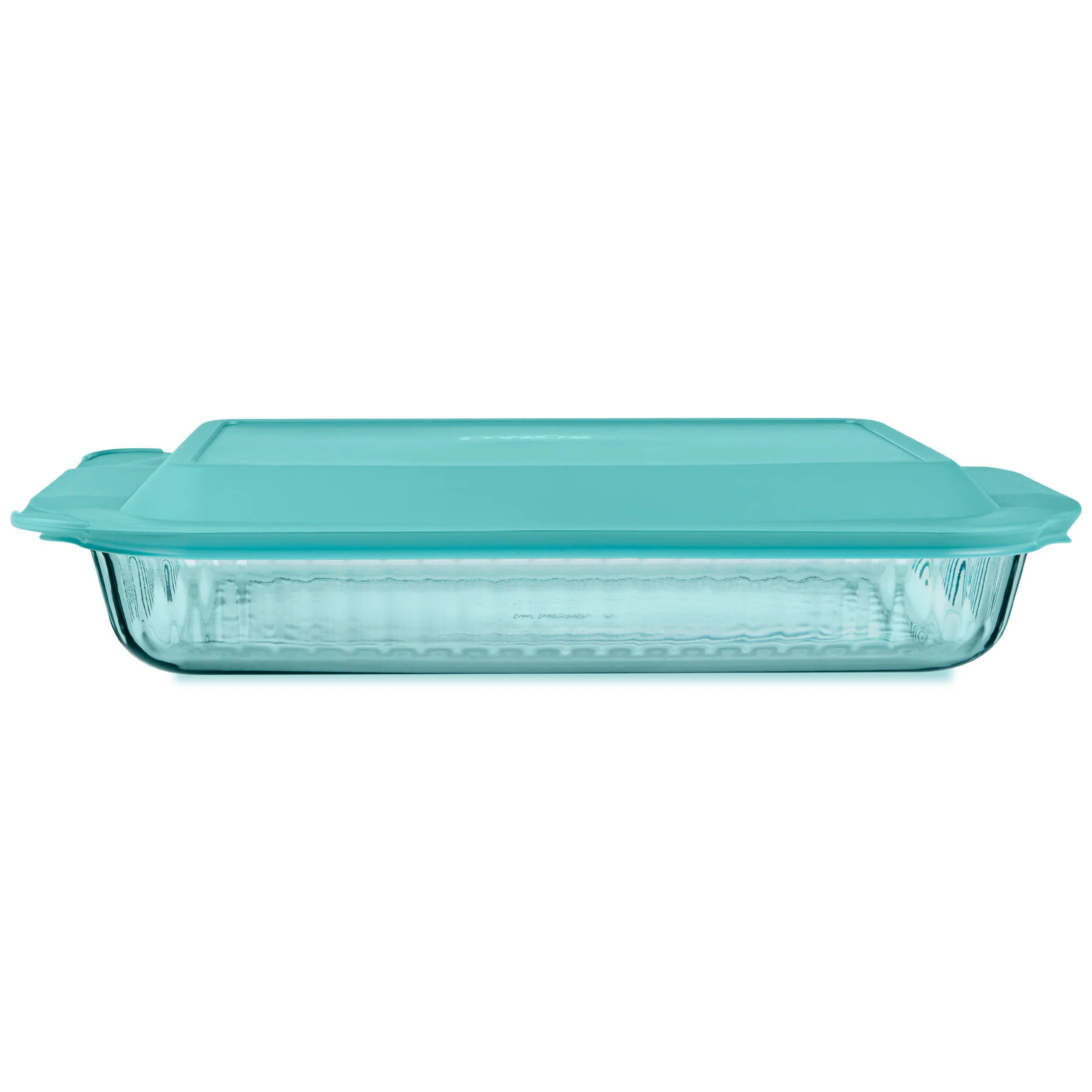 62-pyrex-sculpted-tinted-glass-3qt-oblong-baking-dish-with-lid-aqua-1.webp Pyrex® Sculpted Tinted Glass 3QT Oblong Baking Dish with Lid, Aqua