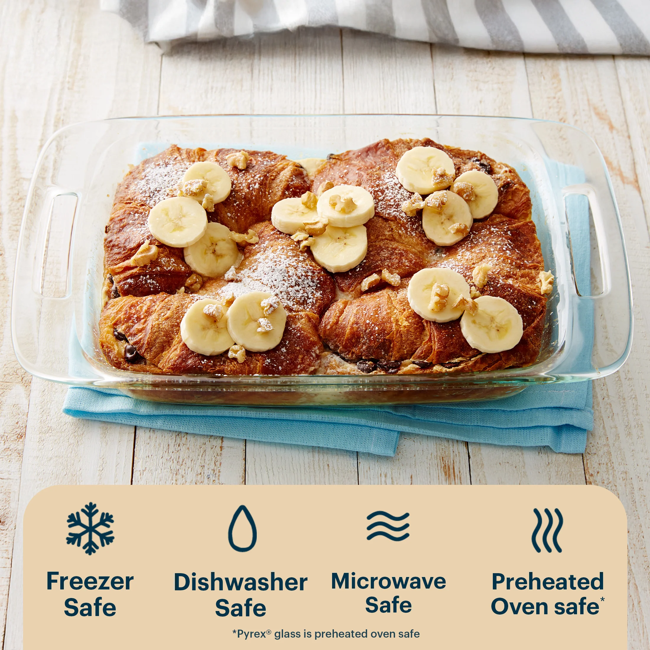 Pyrex® Easy Grab® 3-quart Glass Baking Dish