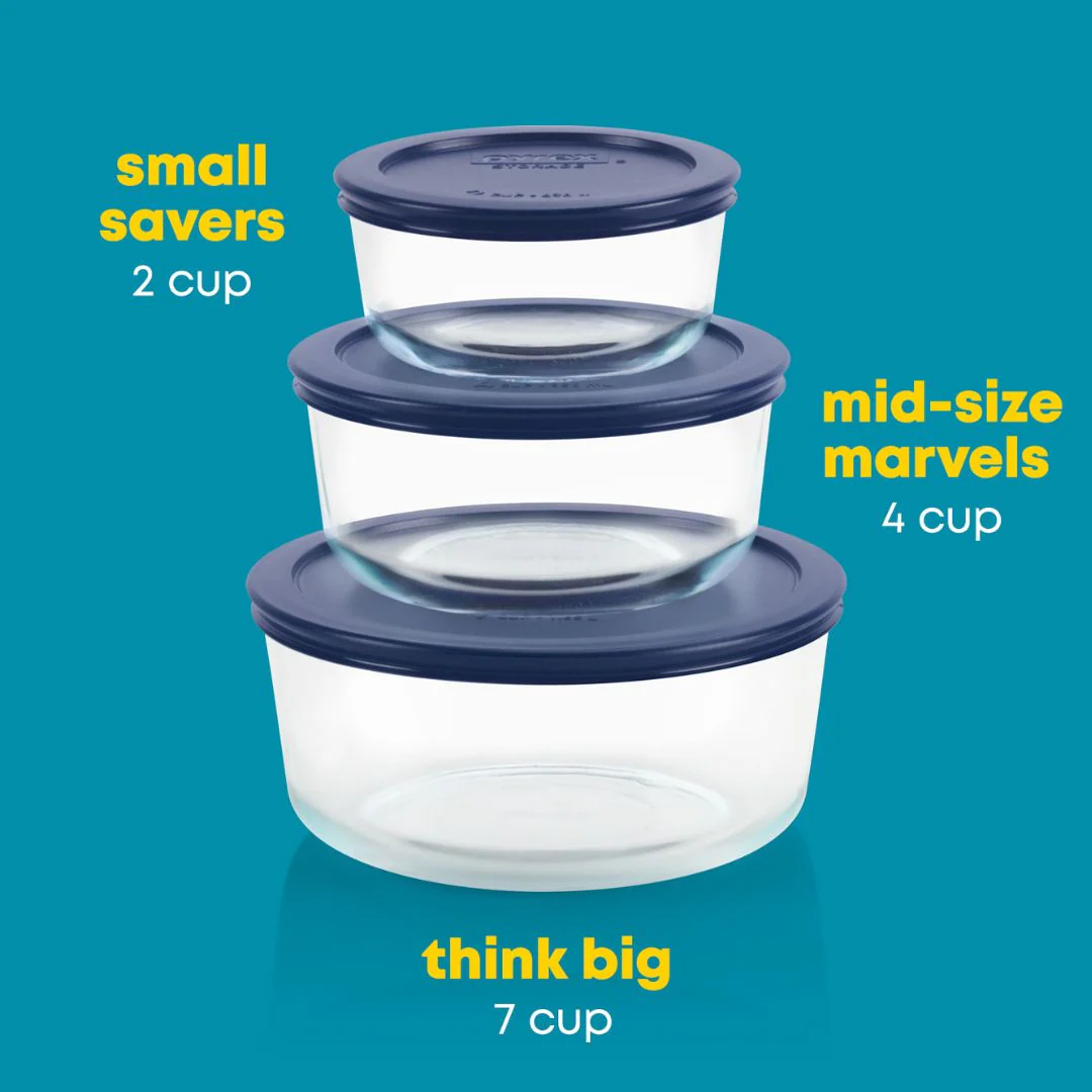 88-pyrex-simply-store-6-piece-round-glass-food-storage-container-set-with-blue-lids-3.webp Pyrex® Simply Store® 6-piece Round Glass Food Storage Container Set with Blue Lids