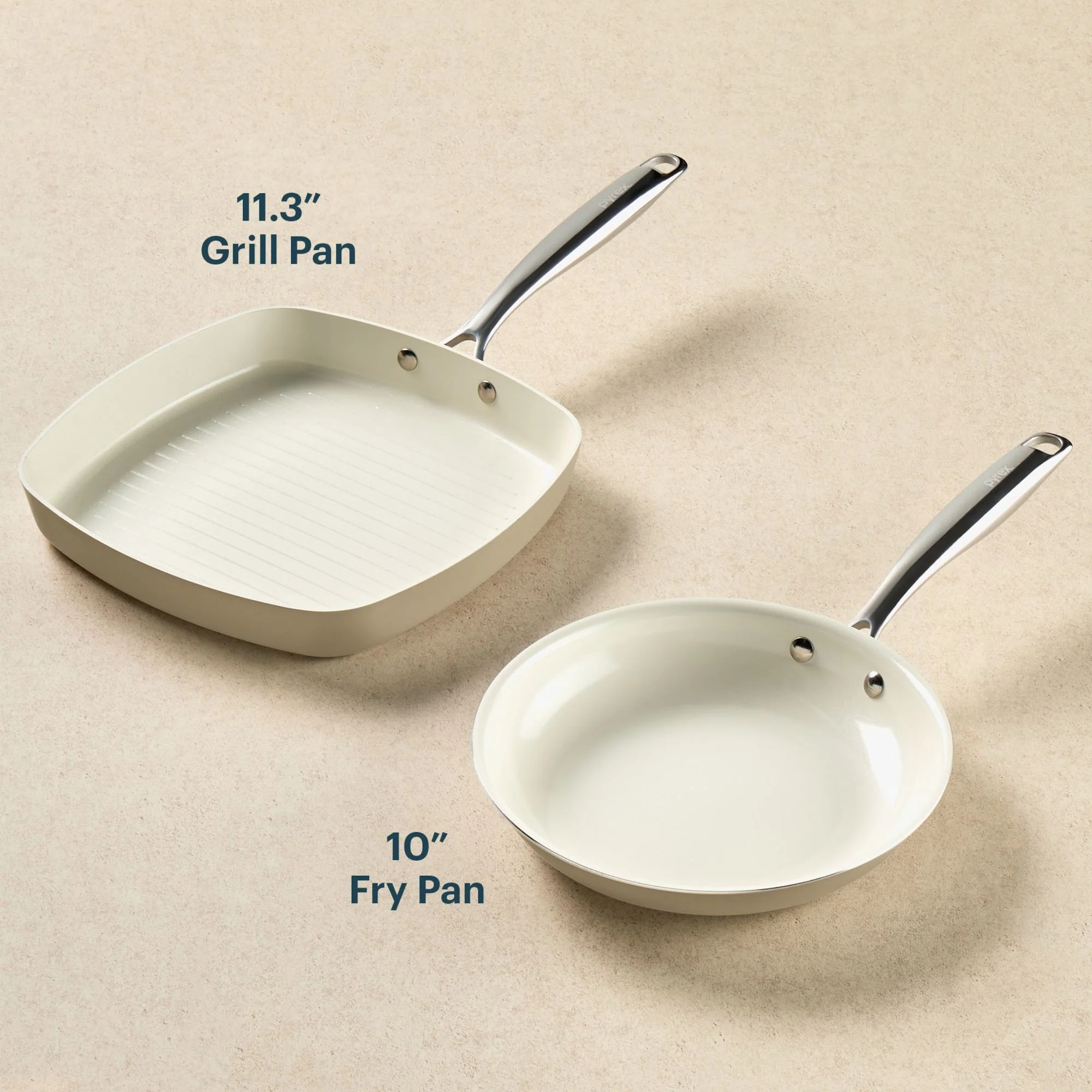 Pyrex® Ceramic Cookware 2-pc Set