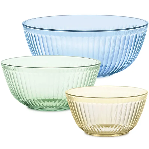 94-pyrex-colors-sculpted-tinted-3-piece-mixing-bowl-set-1.webp Pyrex® Colors Sculpted Tinted 3-piece Mixing Bowl Set