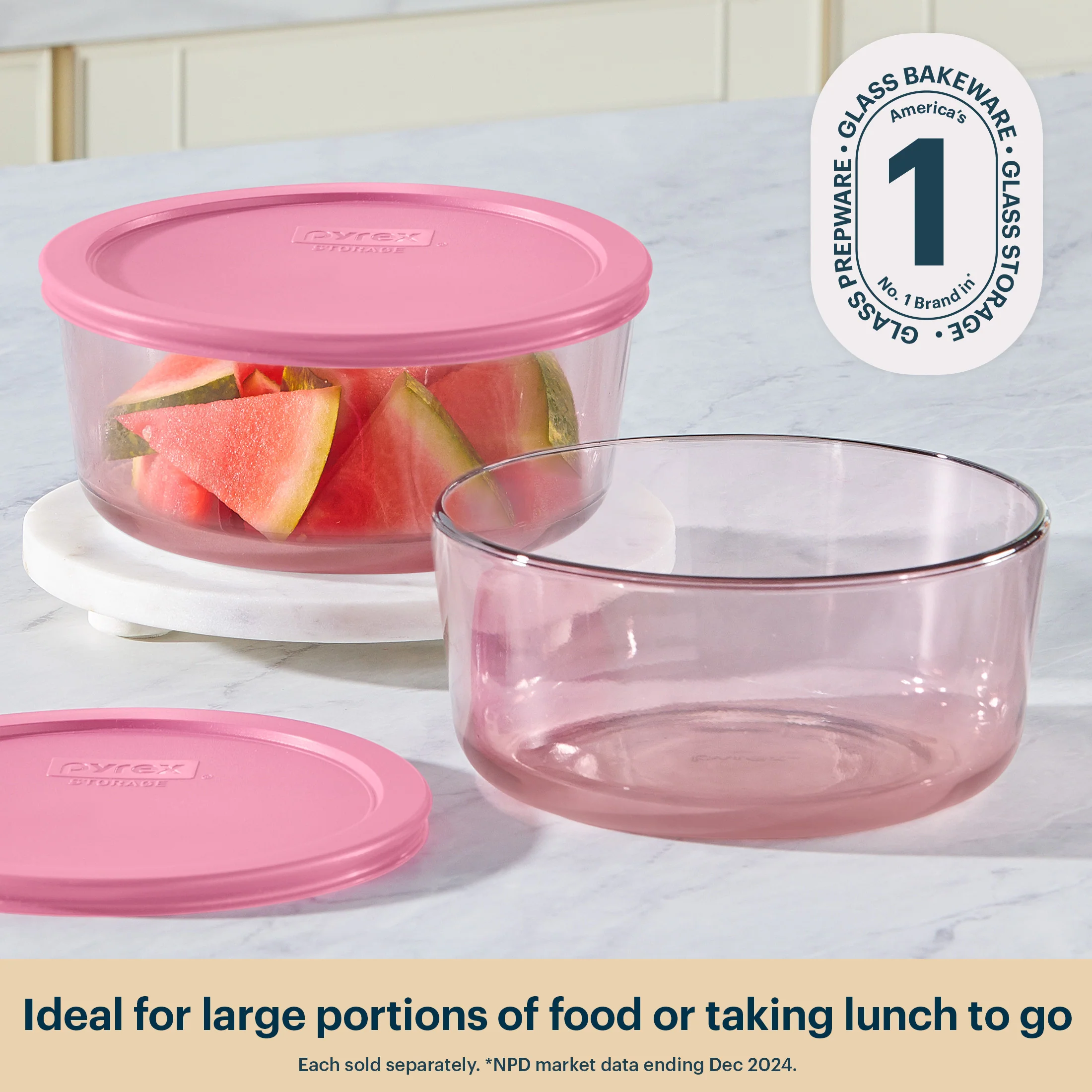 99-pyrex-simply-store-tinted-glass-7-cup-round-storage-container-with-lid-pink-3.webp Pyrex® Simply Store® Tinted Glass 7-cup Round Storage Container with Lid, Pink
