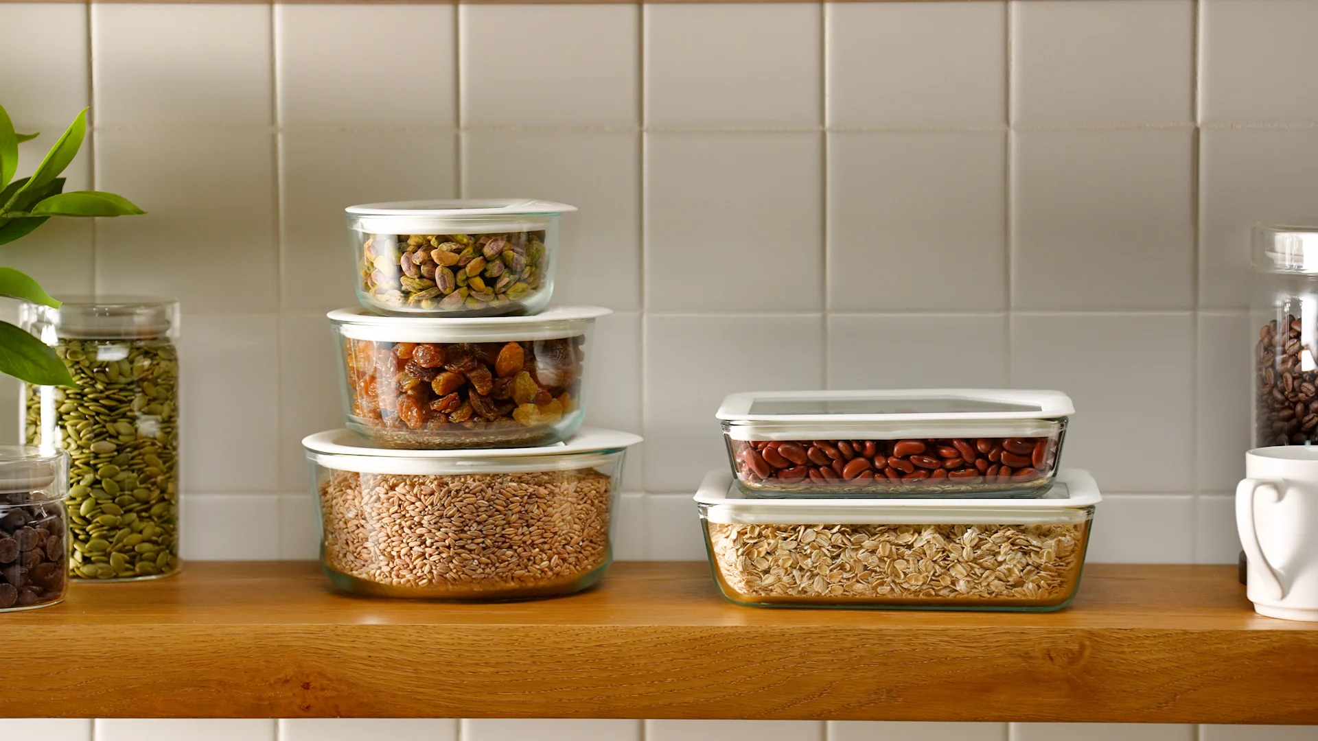 PX10085 Ulimate 10pc Set TopDown Lifestyle Food Stacked