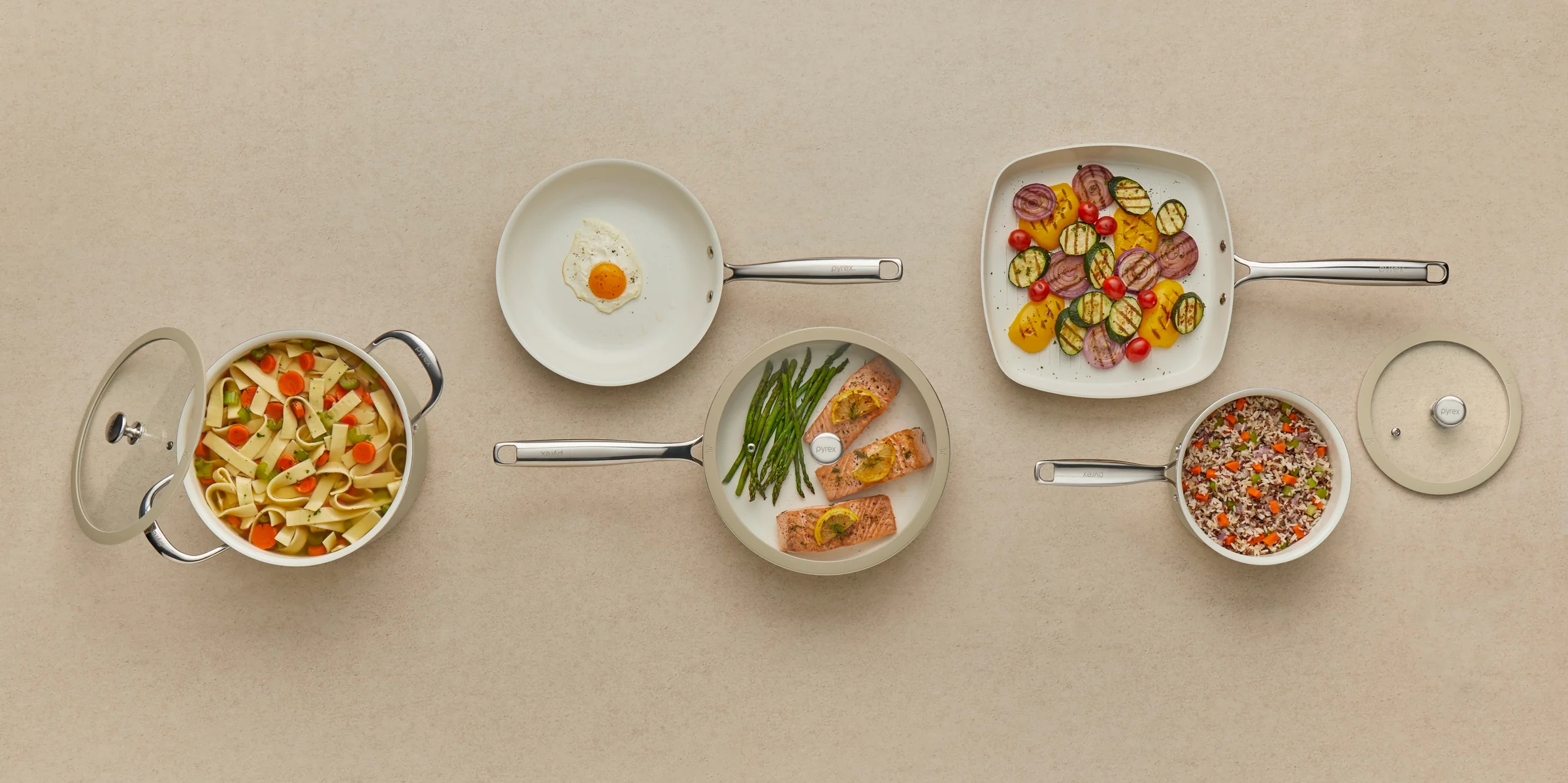 PY Ceramic Cookware Lifestyle ALL Sku BTF 07P
